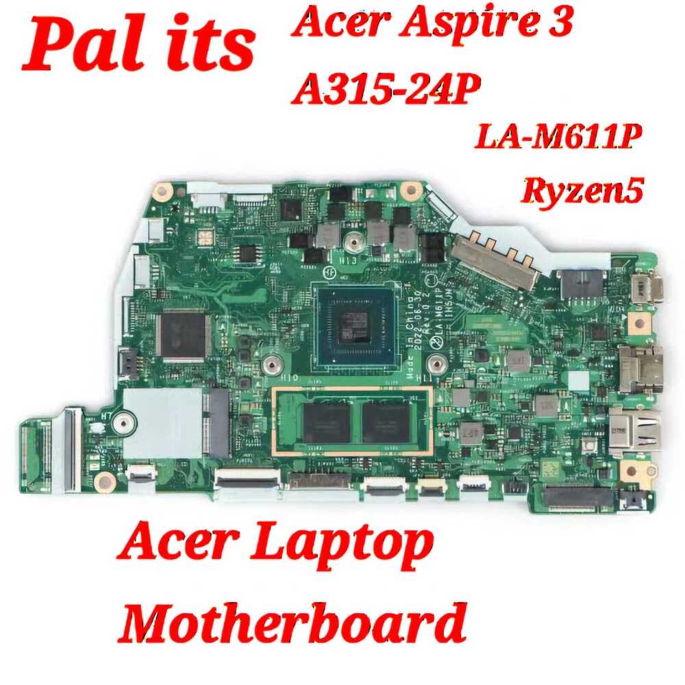 Acer Aspire 3 A315-24P Laptop Motherboard