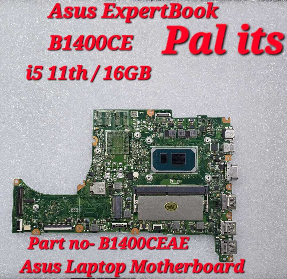 Asus Expertbook B1400CE Laptop Motherboard