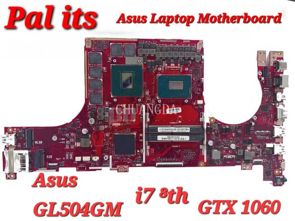 Asus GL504GM Laptop Motherboard