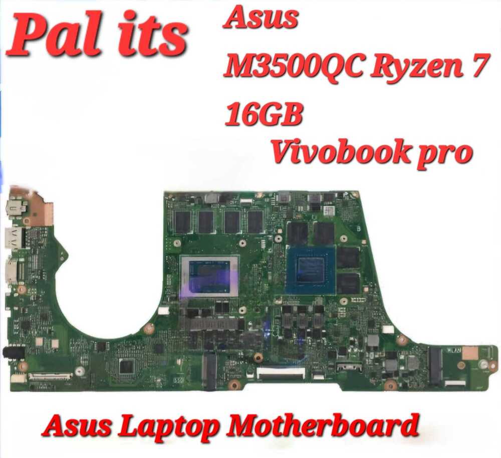 Asus M3500QC Ryzen7 Laptop Motherboard