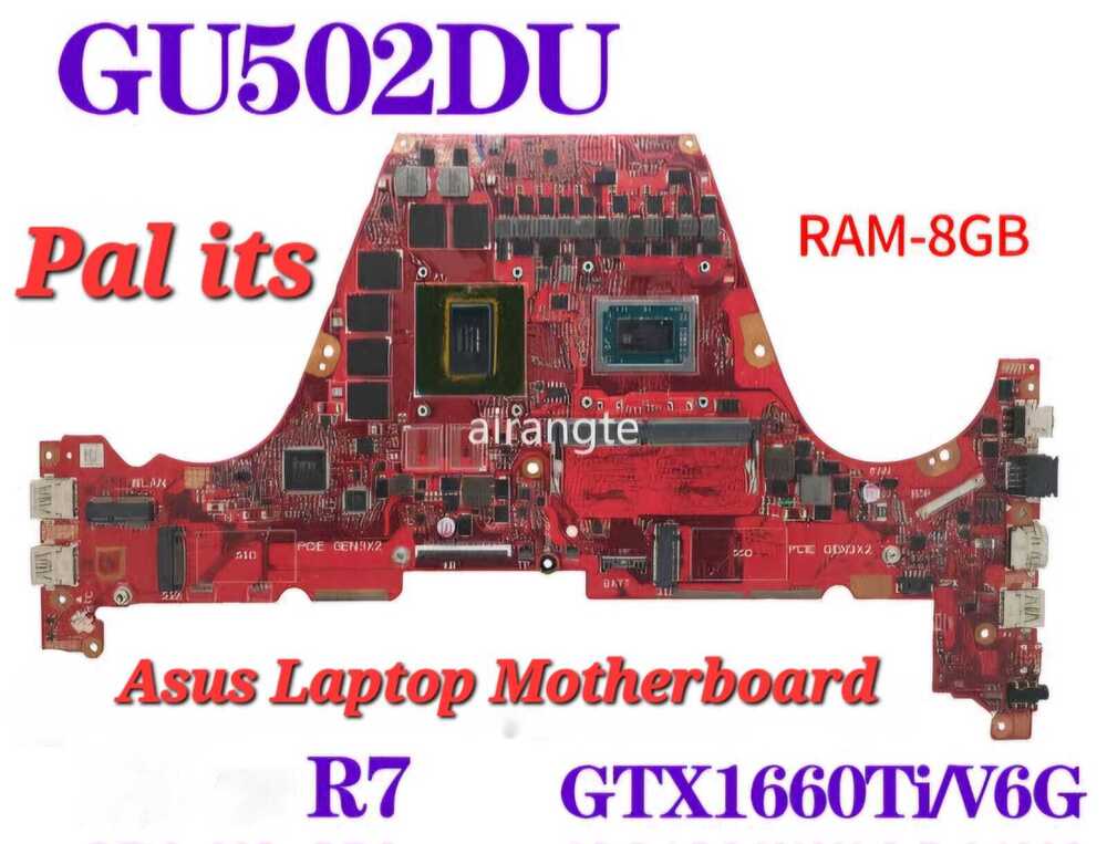 GU502DU Asus Laptop Motherboard
