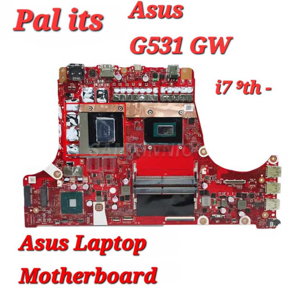 Asus G531 GW G532LWS Laptop Motherboard