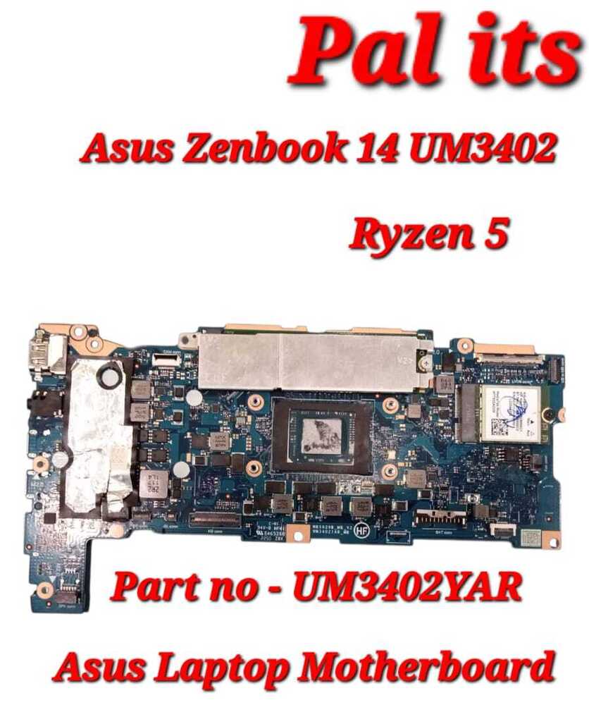 Asus Zenbook 14 UM3402 Laptop Motherboard