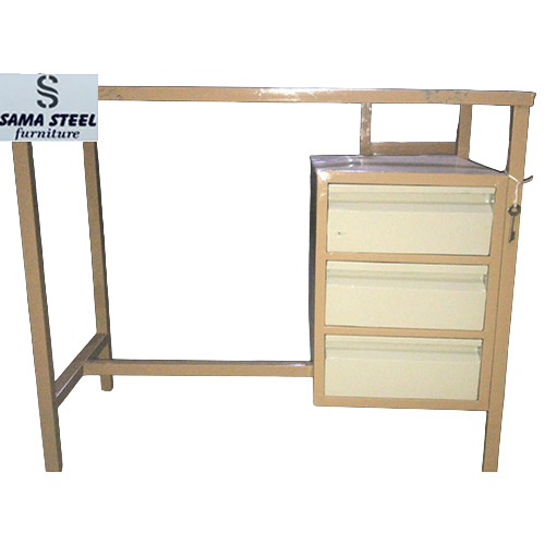 SF21 Steel Office Table With Three Drawers