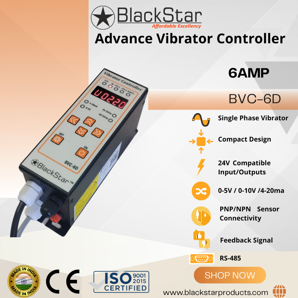 Bvc-6D Vibrator Controller - Accuracy: 100 %
