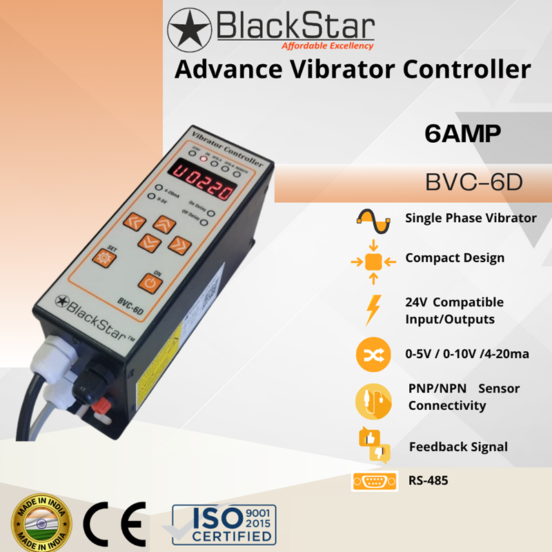 Digital Electromagnetic Vibrator Controller - BVC-6D