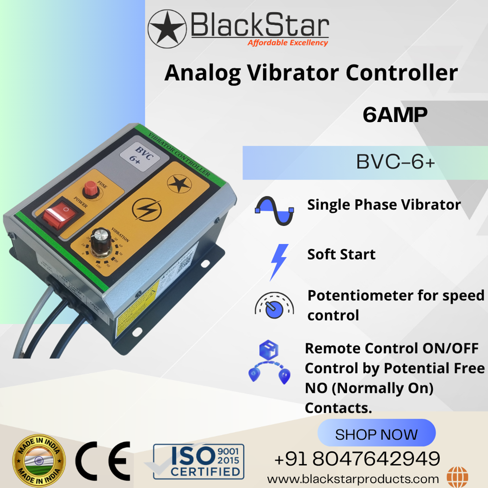 Bvc 6 Plus Vibrator Controller - Accuracy: 100 %