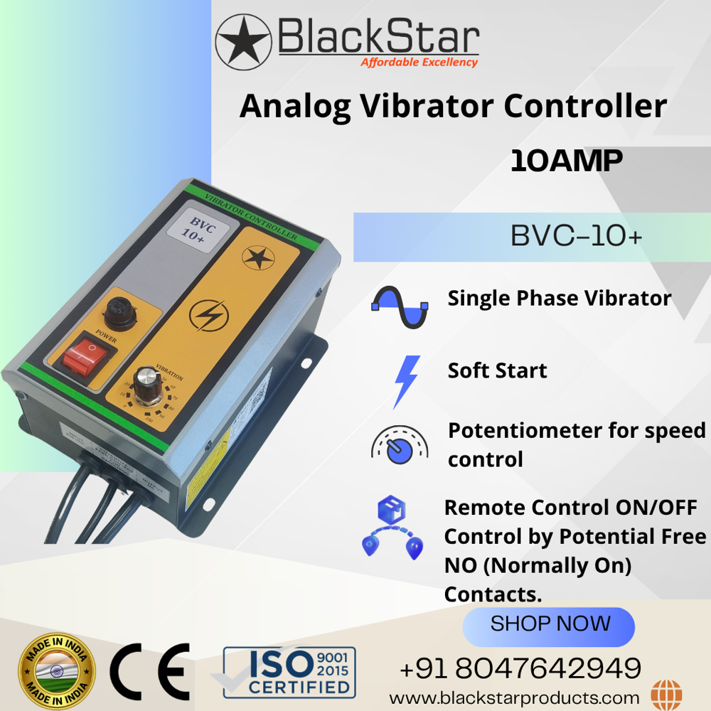 Bvc 10 Plus वाइब्रेटर कंट्रोलर