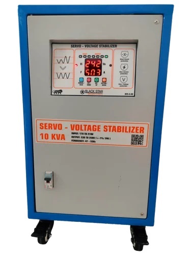 10 kVA Servo Voltage Stabilizer 10 kVA Servo Voltage Stabilizer