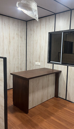 Gi Portable Cabin - Color: As Per Requirement