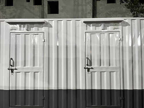 White GI Portable Cabin