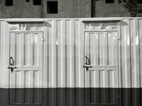 White Gi Portable Cabin - Color: As Per Requirement
