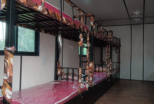 Portable Bunk House - Color: As Per Requirement