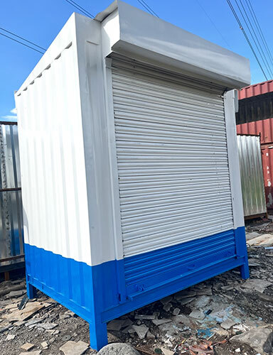 Shop Cabin - Color: As Per Requirement