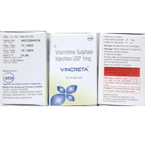 Vincreta 1 mg Injection