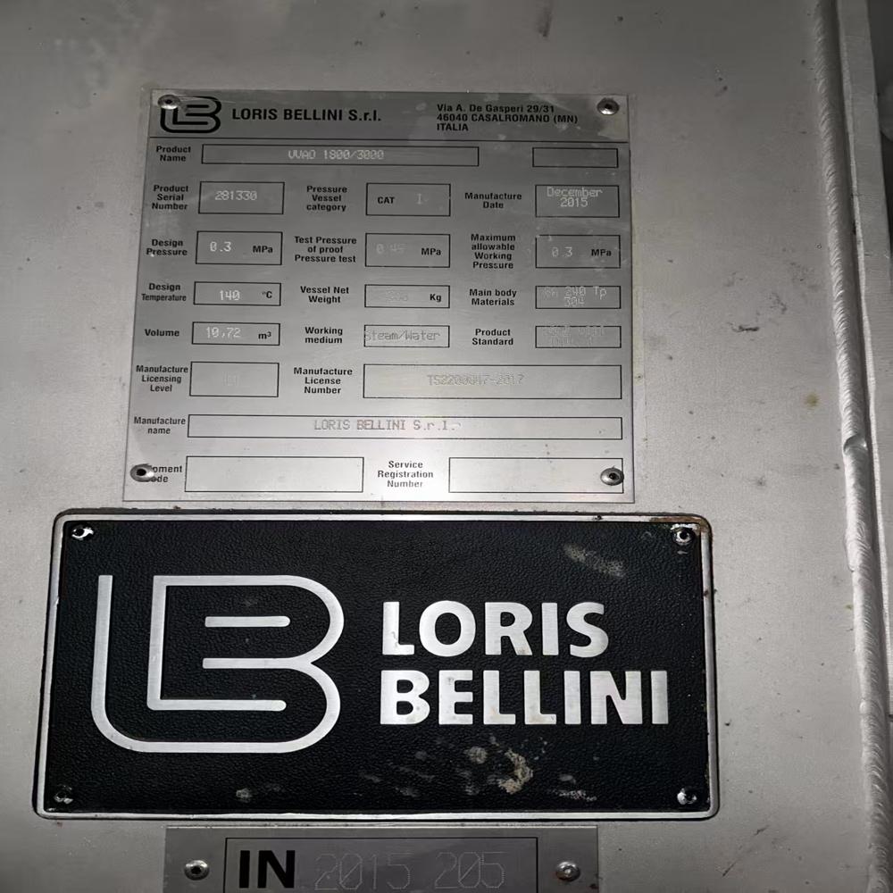 LORIS BELLINI Yarn steamer MACHINE