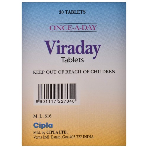 Viraday Tablet - Recommended For: Doctor