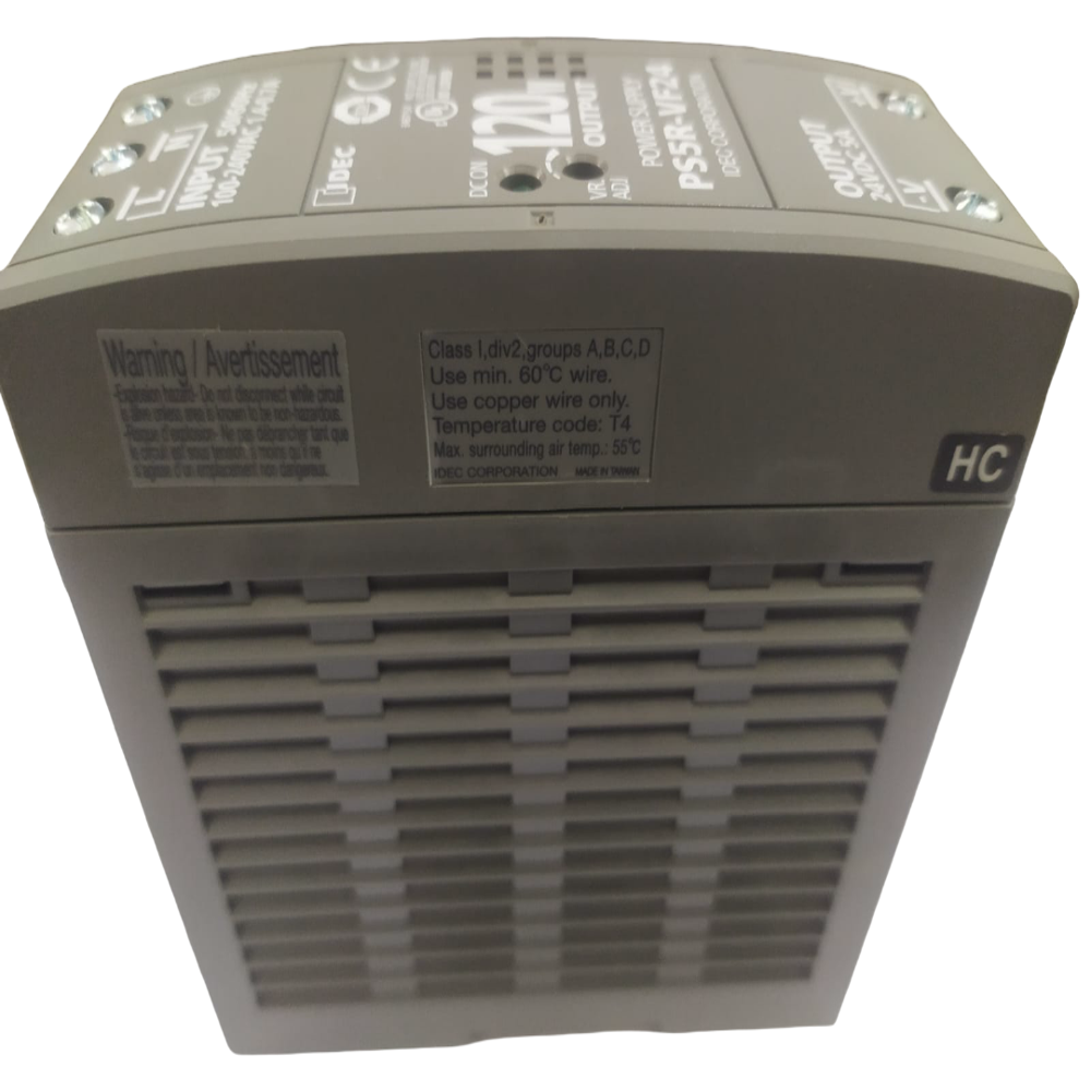 Idec Ps5r-vf24 Din Rail Power Supply - Application: Control Panels