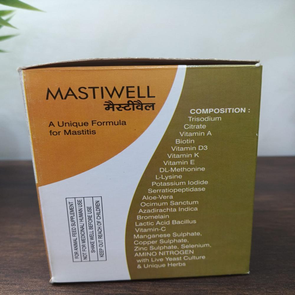 Mastitis Treatment Powder For Cattle - Ingredients: Solution Compound