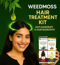 Weedmoss Hair Treatment Kit For Anti Dandruff - Gender: Female