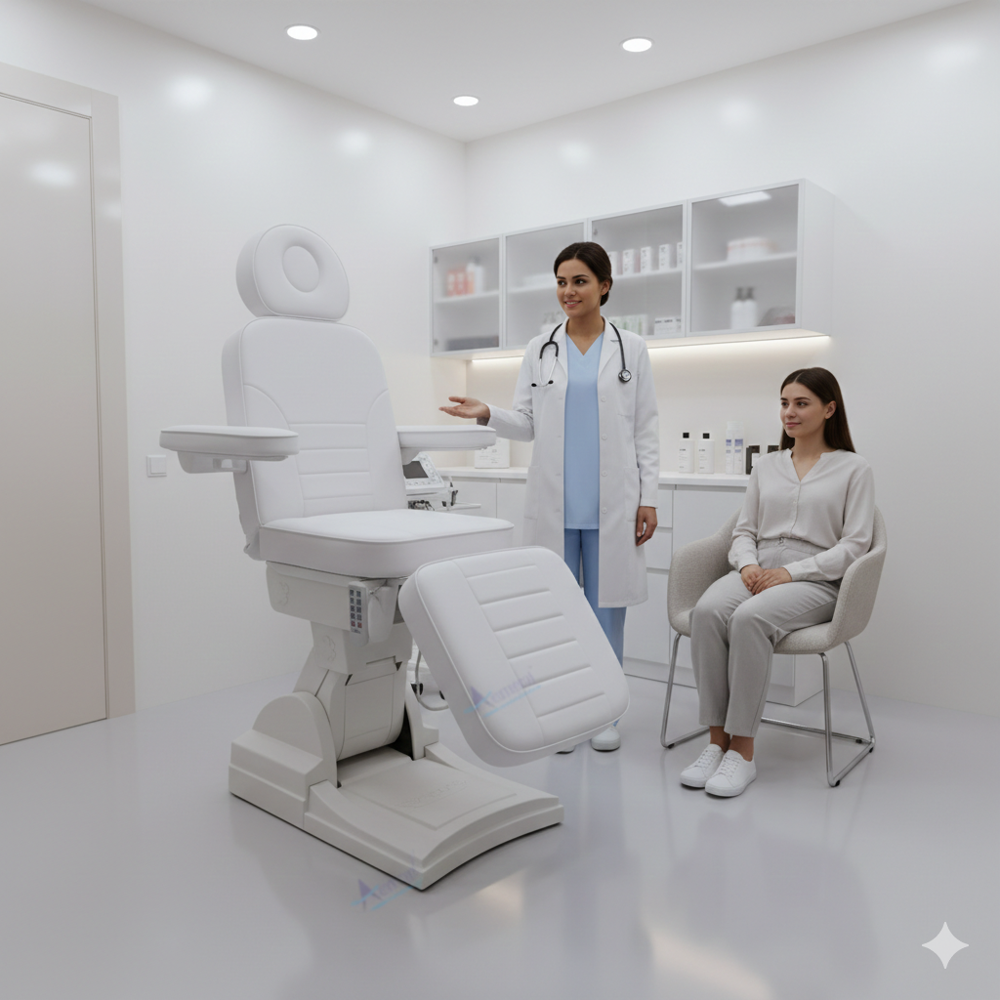 White Derma Chair