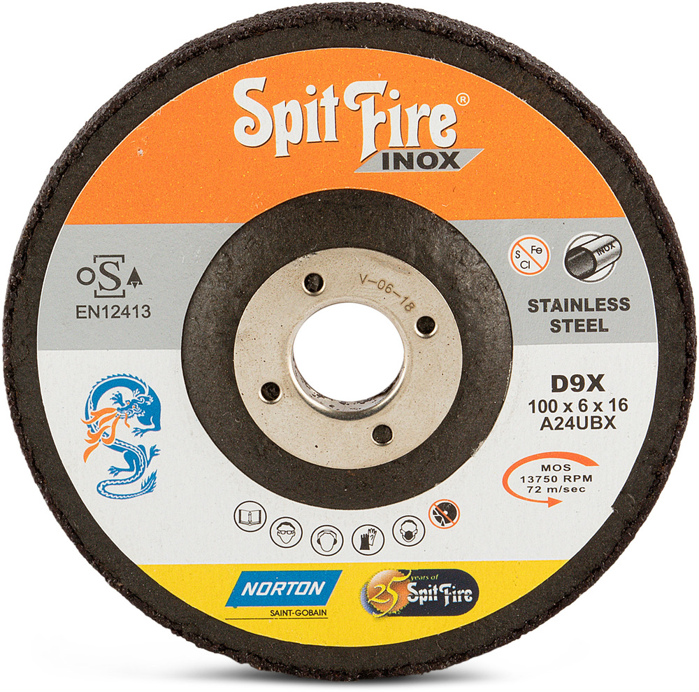 Spitfire Inox DCD - Grinding Wheels