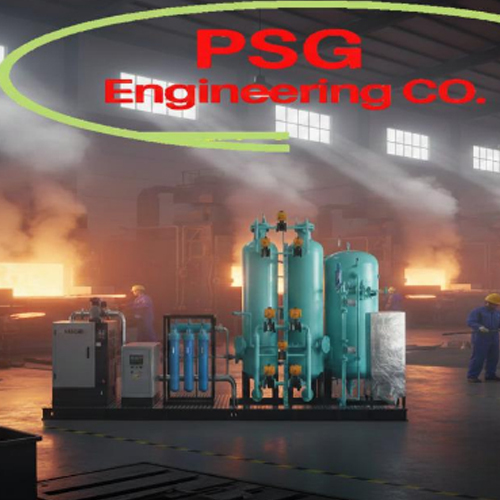 Nitrogen Gas Plant For Heat Treatment Plant