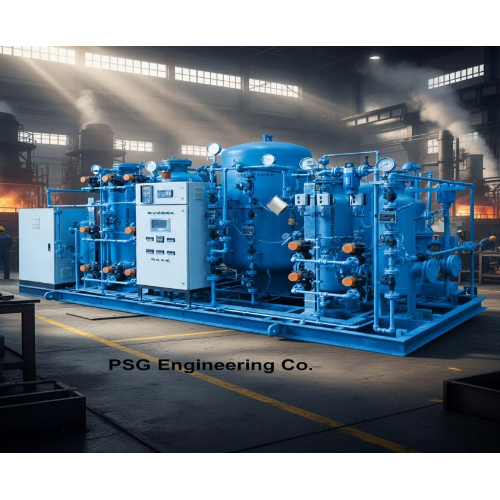 Copper De- oxo Nitrogen Gas Plant.