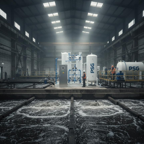 Oxygen For Waste Water Treatment