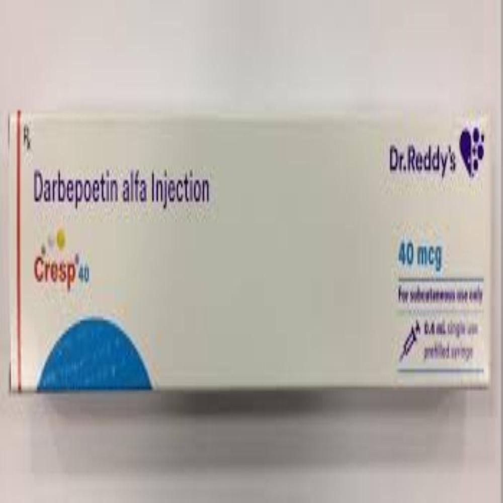 Cresp 40mcg Injection - Packaging Type: Pfs