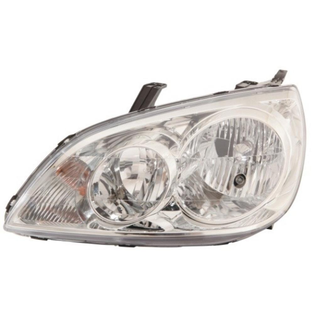 Head light Assembly For Ford Fiesta T-1 Chrome
