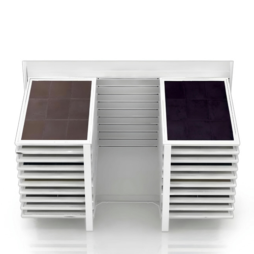 Tiles Display Stand - Assembly: Partially Assembled