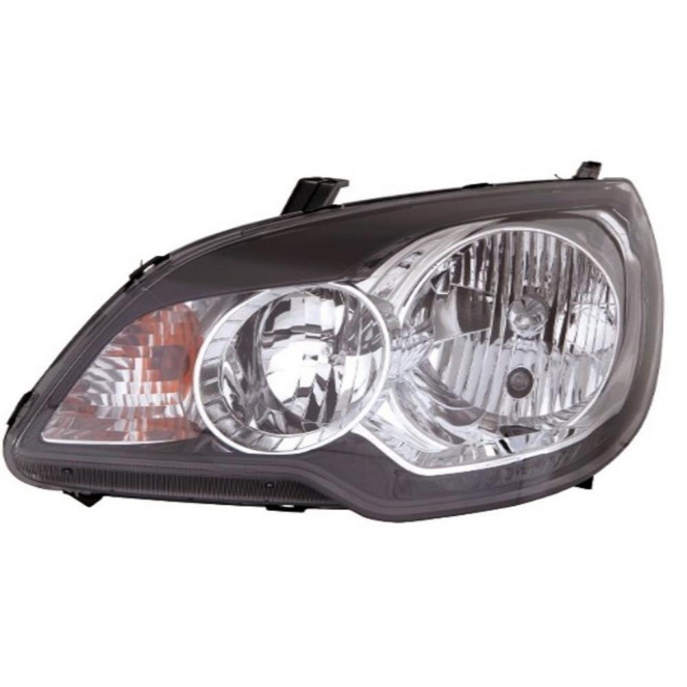 HeadLight Assembly For Ford Fiesta T-2 Black