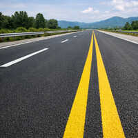 Road Marking Paint Yellow - Application: Industrial