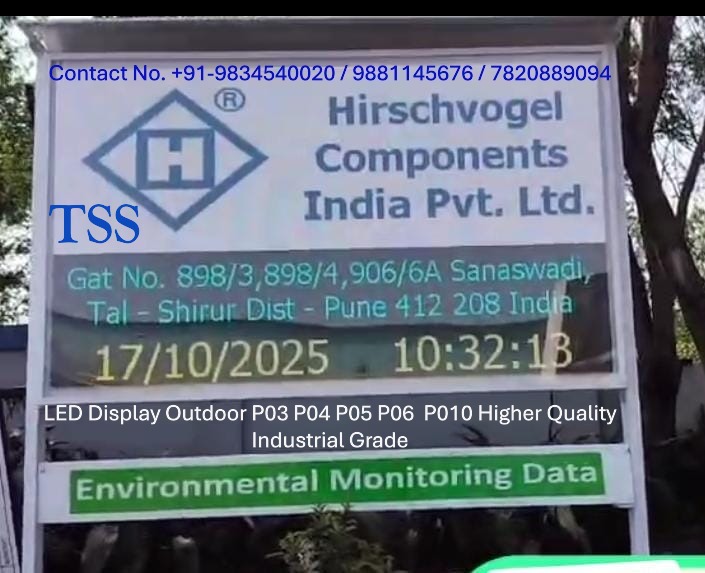Multi Colour Scrolling Led Display Board - Application: Air Quality Monitoring