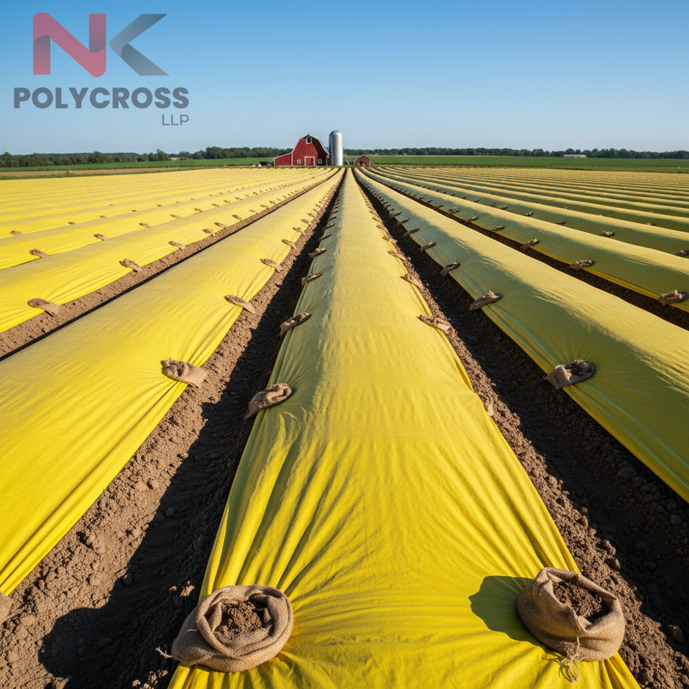 Poly Sheet For Fields - Color: Blue/yellow