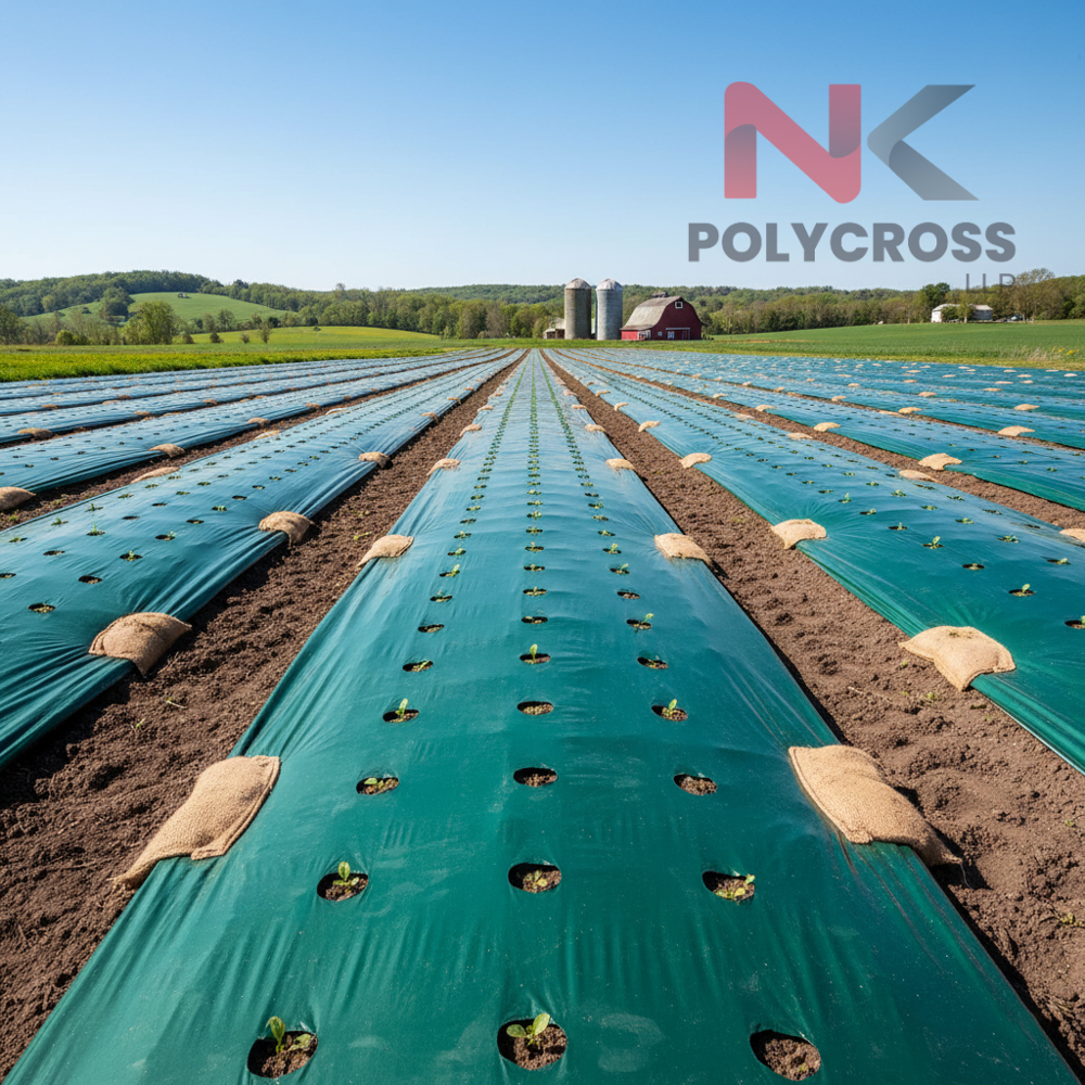 Poly Sheet For Fields - Color: Blue/yellow