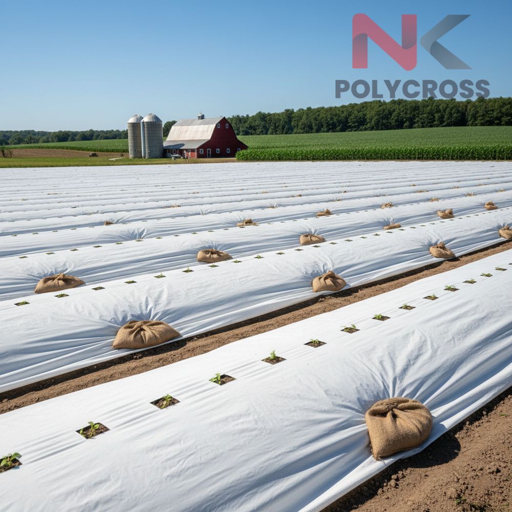 Poly Sheet For Fields - Color: Blue/yellow