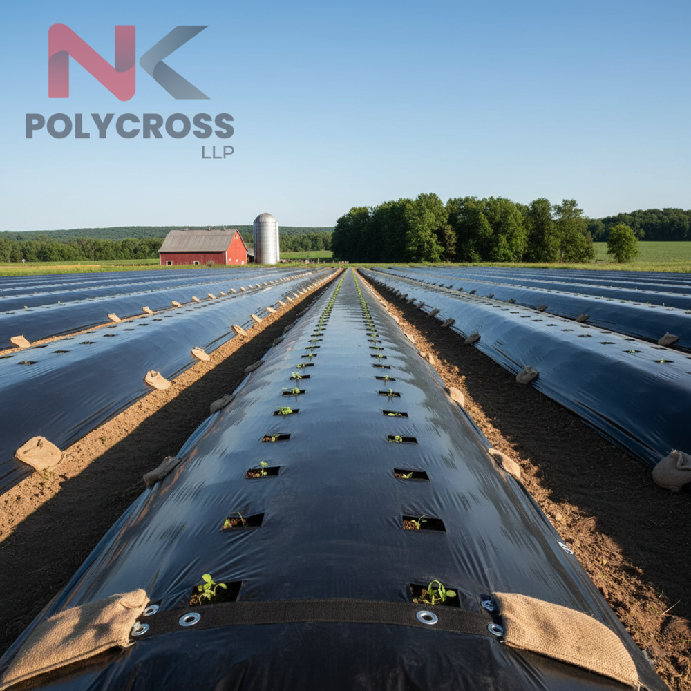Poly Sheet For Fields - Color: Blue/yellow