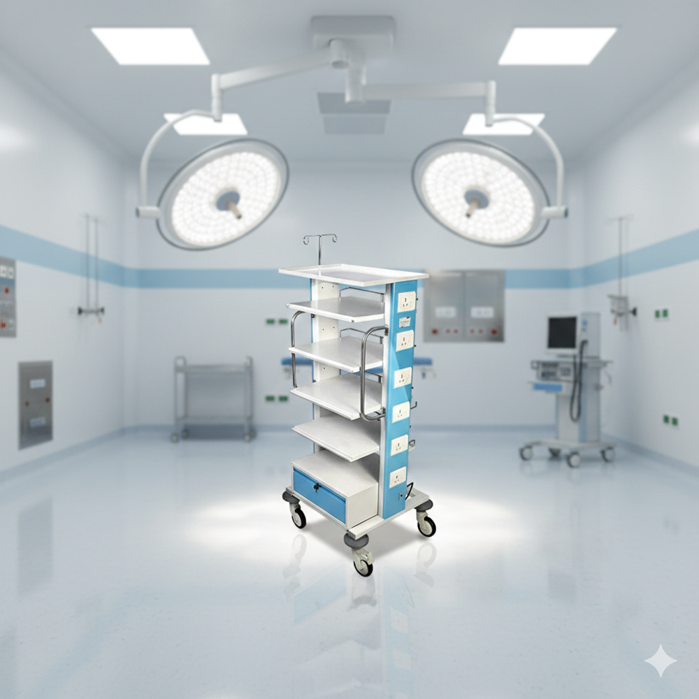 Medical Laparoscopic Trolley