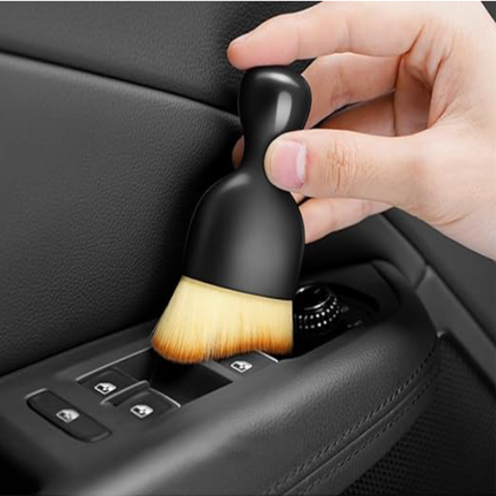 Yellow Car Detailing Brush - Capacity: 1 Pcs/hr