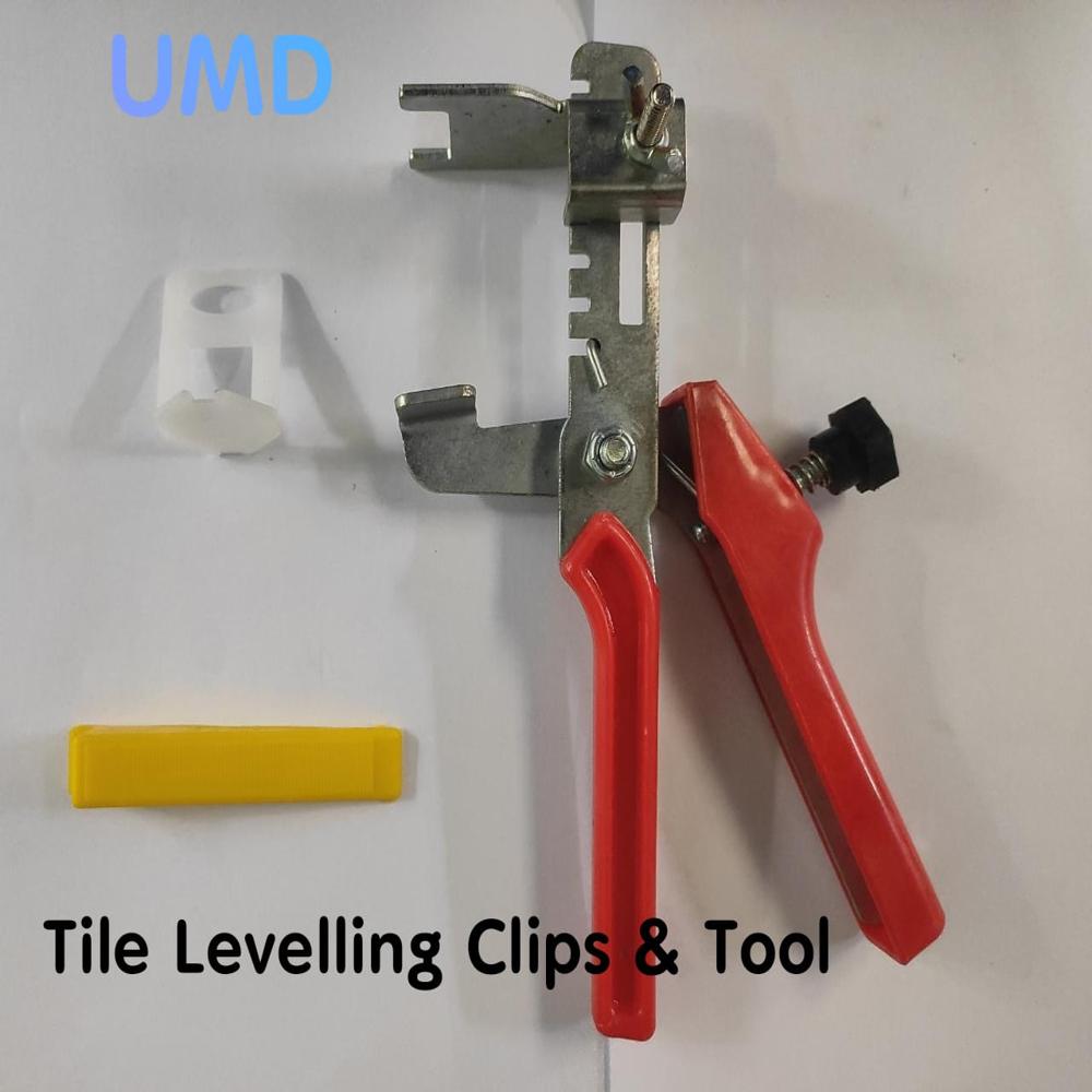 Tile Leveling Clips And Wedges - Color: White