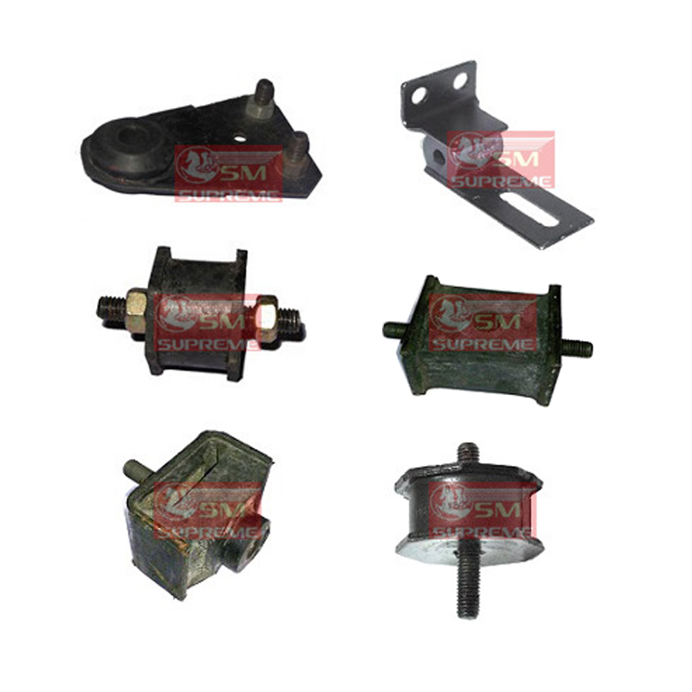 Radiator Support Mounting - Color: Black