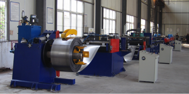 Automatic Cnc Cable Tray Decoiler Punching And Cold Bending Production Line Model Dpc2050 - Color: Blue
