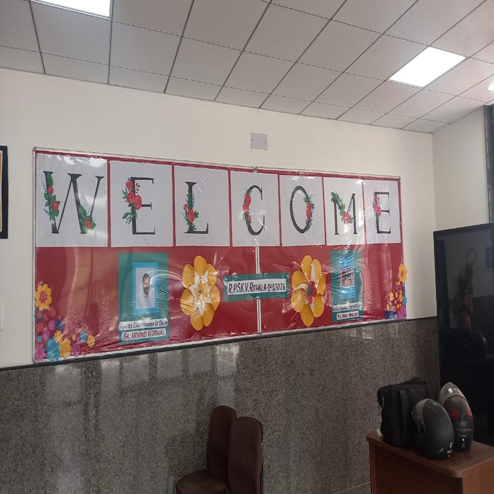 Notice board for school