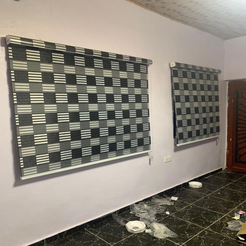 Pvc Horizontal Zebra Blinds