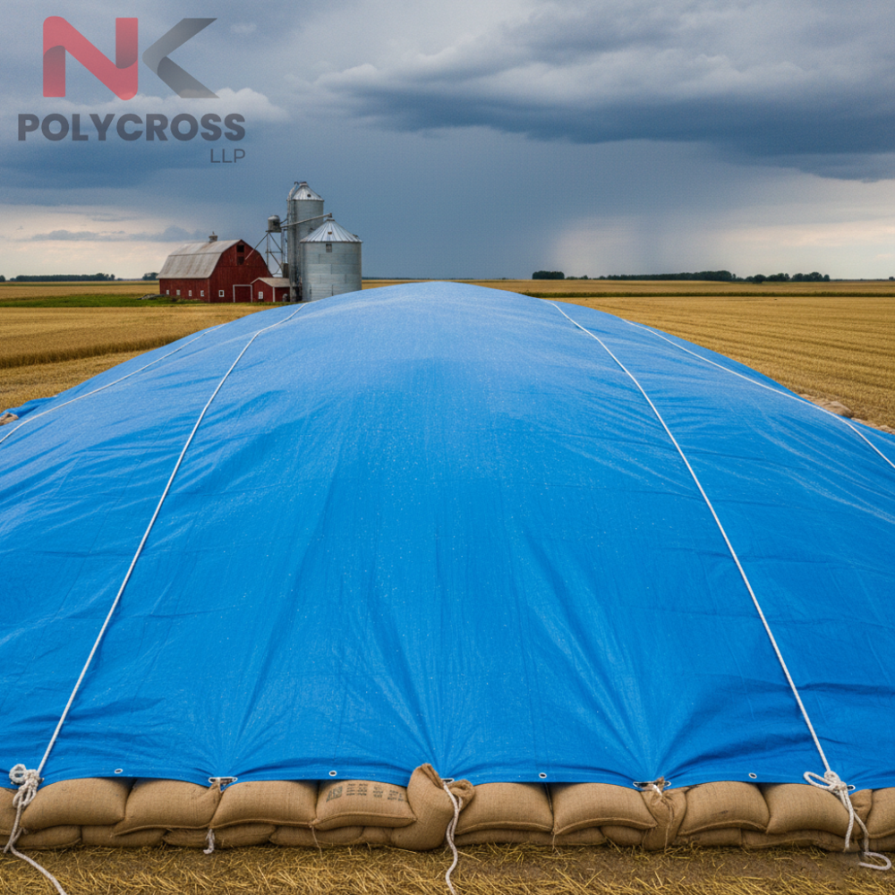 Wheat Protection Sheet - Color: Blue/yellow