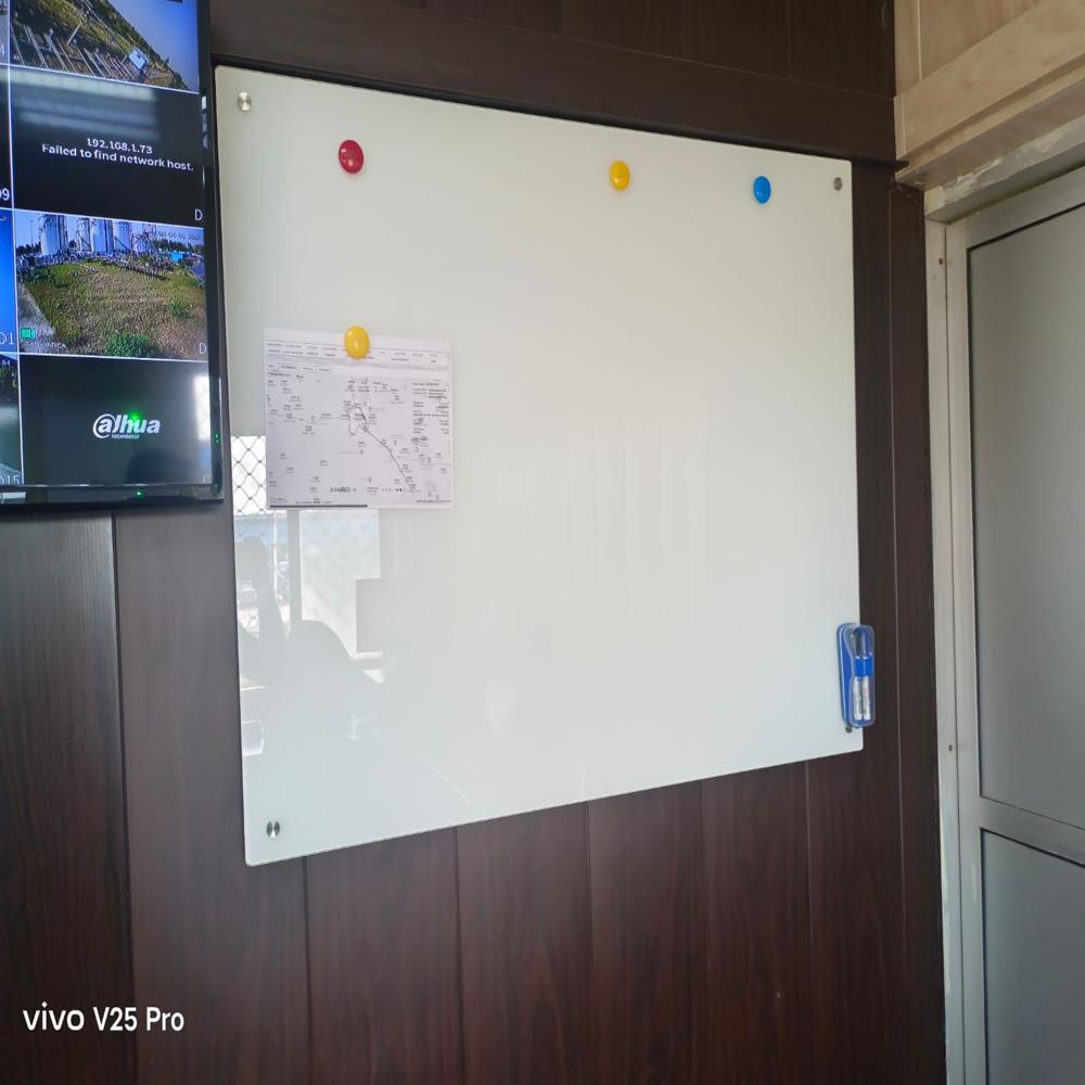 Magnetic Glass board