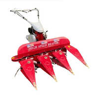 10hp Power Reaper Harvester Machine - Color: Red & Black