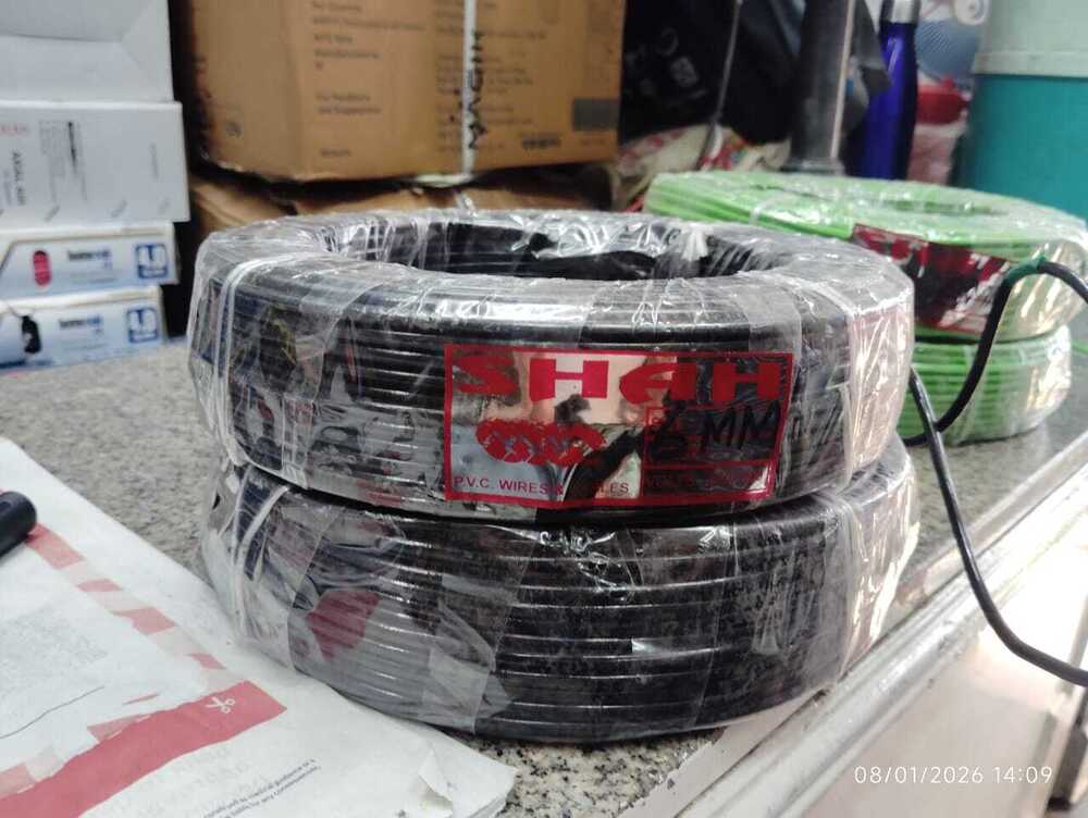 6Mm Cable - Jacket Color: Black